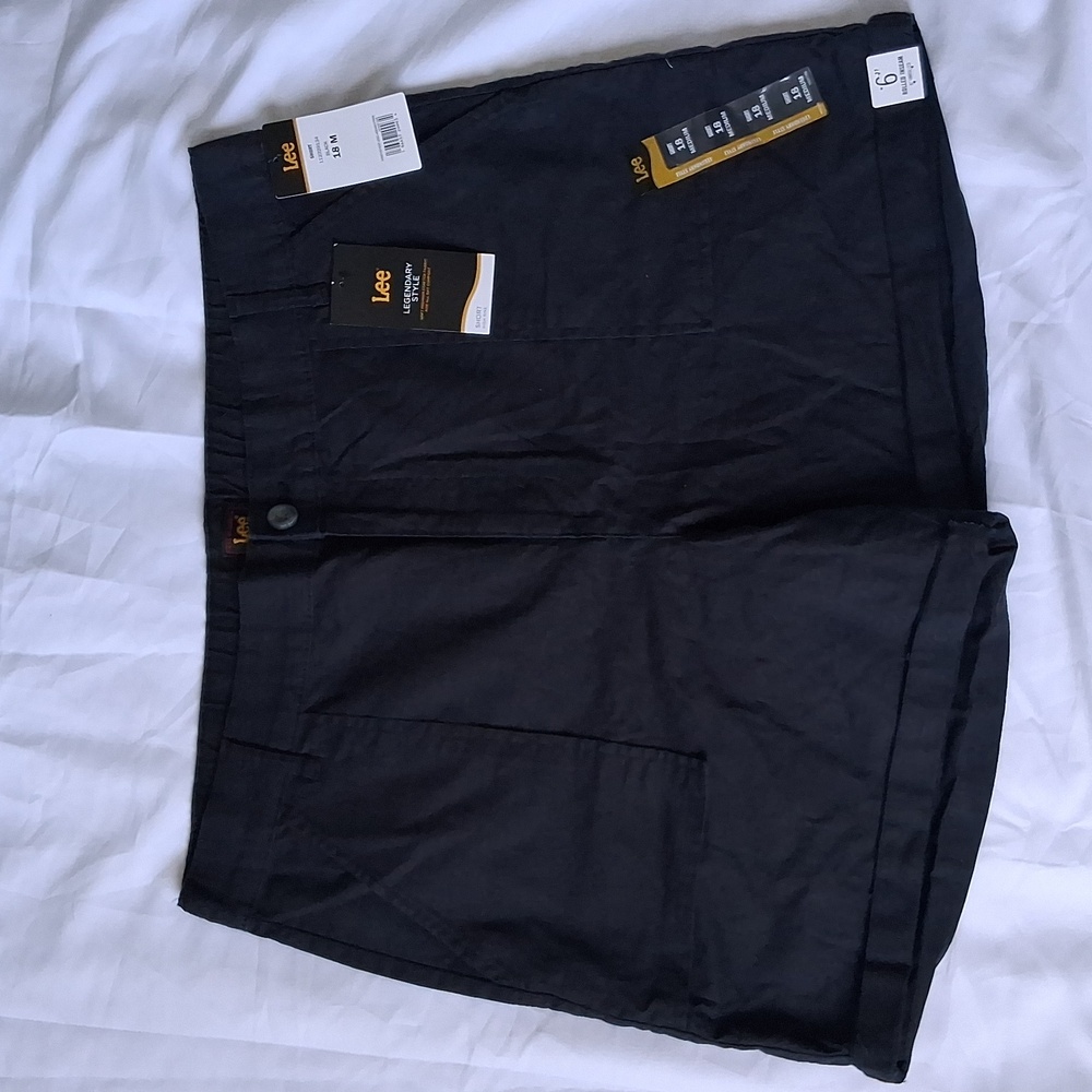 Lee Legendary Style High Rise Black Shorts 18M